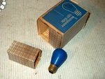 Antique Westinghouse Pack Of 6 Light Bulbs 10w 125volt-blue-s14 Base. Fixed Price $29.99.
