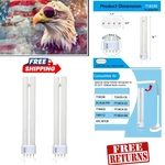 Bright Natural Daylight 18w Replacement Bulbs For Ottlite - Perfect Crafting. Fixed Price $35.18.