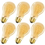 Blingcolor A19 Vintage Led Edison Light Bulbs 40 Watt 2200k Amber Warm. Fixed Price $41.66.