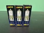 6 Pack Satco S3164 35w 120v Bi-pin Gy6.35 Base T4 Clear. Fixed Price $19.99.