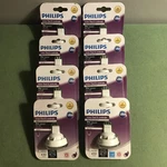 8-philips Indoor Flood & Landscape Bulbs Mr16/gu5.3 Base, Led, 12v,35 Watts. Fixed Price $50.00.