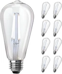 St19 Vintage Edison Led Light Bulb, 60w Equivalent, Dimmable, 5000k Daylight, 80. Fixed Price $30.78.