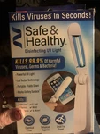 Uv Light - Kills Harmful Viruses, Germs And Bacteria As Seen On Tv! New In Box!. Fixed Price $7.50.