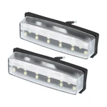 X Autohaux 1 Pair Led License Plate Light Car Number Lamp Error Free Replacem.... Fixed Price $18.73.