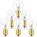Serbion 40 Watt Lava Lamp Replacement Bulbs - E17 14.5 Inches, Clear Glass. Fixed Price $10.51.
