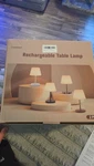 Gileolant Rechargeable Table Lamp Set Of 2, Cordless Gold Led Desk Lamps With To. Fixed Price $25.00.