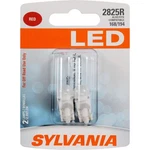 Sylvania 2825 T10 W5w Led Red Bulbs Bright Dome, Cargo, Map Lights (2 Pack). Fixed Price $17.75.