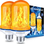 Cppslee Upgraded Led Flame Light Bulbs, 4 Modes Flickering E26 Base. Fixed Price $30.24.