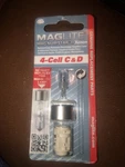 New Maglite Mag-num Star Ii Xenon 4 - Cell C & D Bulb Replacement # Lmxa401. Fixed Price $9.99.