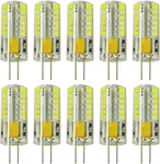 10pcs G4 Led Bulbs Jc Bi-pin Base Light 3w Ac/dc 12v Daylight White. Fixed Price $27.98.