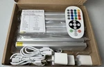 New Szokled Under Cabinet Lighting Wireless Lights W/ Remote Display Gaming. Fixed Price $29.99.