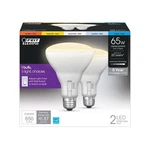 Feit Br30 E26 (medium) Led Bulb Adjustable White 65 Watt Equivalence. Fixed Price $17.95.