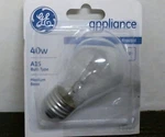 Ge 40w Appliance Lightbulb, A15 Type, Free Shipping. Fixed Price $15.00.
