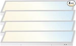 4 Pc Surface Mounted Led Panel Light Power & Cct Selectable (1'x 4'). Fixed Price $139.00.