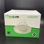 Maxlite 4" Universal Downlight 30/35/4000k 120 V Dimmable Color Selectable New. Fixed Price $7.85.