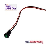 American Autowire 500214, One Black Plastic Green L.e.d. Light 5/32 Dia Performa. Fixed Price $28.18.