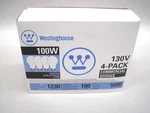Westinghouse 100w A19 Frosted Light Bulbs Commercial Garage Door 4-pack. Fixed Price $17.50.