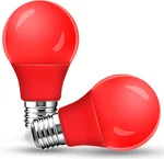 2 Pack A15 Led Red Light Bulb, 5w Equivalent, E26 Base, Nightlight & Party Decor. Fixed Price $15.99.