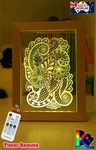 Mandala Flower Personalised Usb 3d Led Night Light 7 Colour Lamp. Fixed Price $32.21.