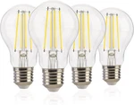 Jaspertronics Dusk To Dawn A19 Led Bulb, 5000k Daylight, 8w, E26 Base, 4 Pack. Fixed Price $19.99.