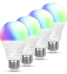 Amazon Basics Dimmable A19 Led Smart Light Bulbs Alexa Compatible, 3 Pk. Fixed Price $18.99.