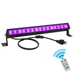 Uwiner 38w Led Black Light Bar Blacklight Bars With 1pack, Remote. Fixed Price $25.90.
