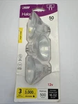 Feit 3-pack Gu10 Bulb, 50w Mr16 500 Lumens Bright White Light Bulbs. Fixed Price $10.00.