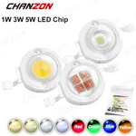 10pcs High Power Led Chip 1w 3w 5w White Light Emitter Diode Smd Lamp Bead Bulb. Fixed Price $7.96.