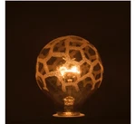 Bulbrite Crystal Collection Amber Marble Globe Lights. Fixed Price $8.00.