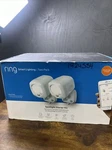 Ring 5b12x9 Wen0 Smart Motion Spotlight Starter Kit, 2-pack White Battery Power. Fixed Price $46.75.