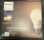 Nib Philips Hue 3-pack White Smart Bulb Starter Kit. Fixed Price $45.00.