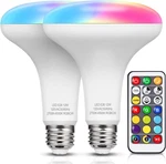 Jandcase Br30 Color Changing Light Bulb, 2 Count (pack Of 1), Multi. Fixed Price $38.76.