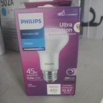 Philips Ultra Definition 45w Equivalent Daylight R20 Medium Dimmable Led. Fixed Price $19.95.