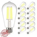 Kawaya E26 Led Edison Bulbs: 6w Equivalent 60 Watt Dimmable Light Bulbs -.... Fixed Price $34.99.