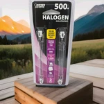 New & Sealed Feit Electric R7 Halogen 500 Watt Work Lamp Bulbs 2 Per Package. Fixed Price $9.38.