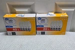 Lot Of 2 Great Value Led Bulbs 40w Equiv Soft White B10 Medium Base 4 Pack. Fixed Price $19.60.