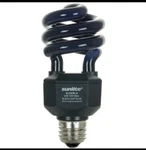 Sunlite 75w Uv Blacklight Spiral Cfl Fluorescent Light Bulb Blue Sl20. Fixed Price $15.99.