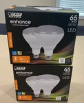 Feit Electric Light Bulbs Br40dm/927ca/2 Led 9.4w Br40 4pack Test/works Open Box. Fixed Price $16.99.