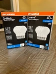 8 Sylvania 40669 40w Daylight Led 450 Lms Frosted Medium Screw Base A19. Fixed Price $19.99.