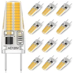 Dumiloo 12-pack G8 Led Bulb 12 Count (pack Of 1), Warm White-g8 Base. Fixed Price $26.05.