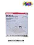 Satco 5-6 In. Adjustable Cct Retrofit Non-ic Rated Dimmable Recessed Light Trim. Fixed Price $10.95.