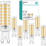 G9 Led Bulb Dimmable, 6w T4 60 Watt Equivalent, 3000k Soft Warm W.... Fixed Price $27.91.
