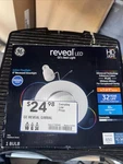 Ge Reveal Hd+ Led 65-watt Replacement 6" Recessed Light Indoor Floodlight Swivel. Fixed Price $19.95.