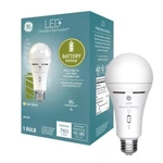 Ge Led+ Battery Backup Rechargeable Bulb A21 Soft White 60w E26 Medium Base New. Fixed Price $15.74.