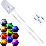 200pcs 10 Colors X 20pcs 5mm Led Light Emitting Diode Assorted Kit 29mm Lead Cle. Fixed Price $14.22.