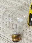 Satco Globe-light 3 Bulbs 40w Contemporary Decor Clear Globe Med Base G25-3 1/8. Fixed Price $20.89.