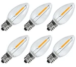 Ruiaotd C7 Led Night Light Bulbs, 0.6watt 6 Count (pack Of 1), 6pack. Fixed Price $11.53.