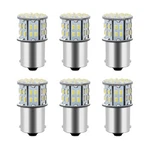 6 Pcs 1156 Car Led Bulb, 1141 1003 7506 Ba15s High Brightness Bulbs .... Fixed Price $15.49.