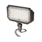 Topaz 70265 50w Led Outdoor Flood Light With Knuckle Mount, Bronze Finish. Fixed Price $24.99.