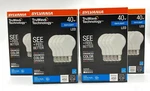Sylvania Truwave 40 Watt Daylight Led A19 Frosted Light Bulbs Set Of 16. Fixed Price $49.99.